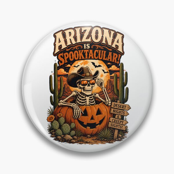 Item preview, Halloween in Arizona - Arizona is spooktacular! designed and sold by ParadoxParadox.