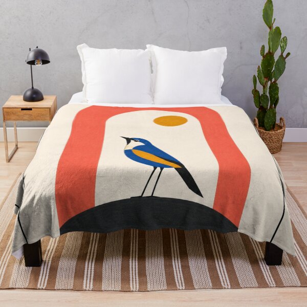Item preview, The Shelter – Scandinavian Modern Bird Wall Art designed and sold by Filora Atelier | Bird Art.