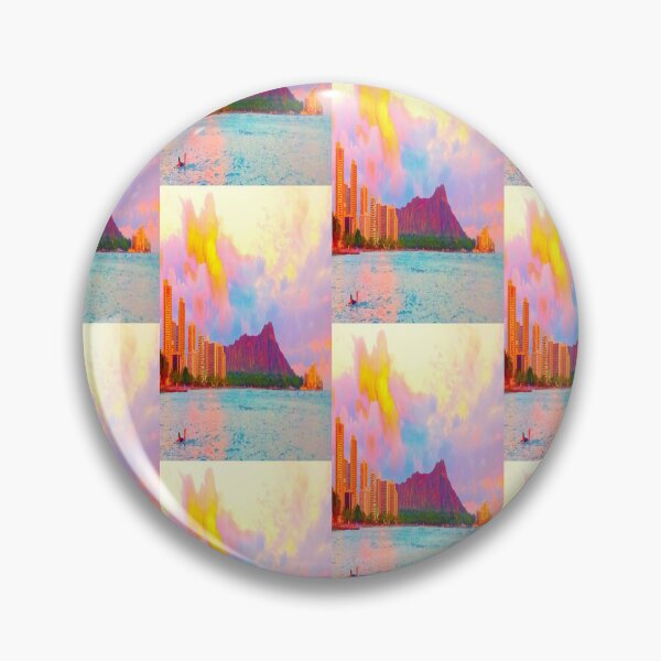 Item preview, Waikiki Surfing at Sunset II designed and sold by R-F-B.