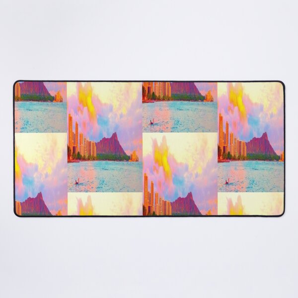 Item preview, Waikiki Surfing at Sunset II designed and sold by R-F-B.