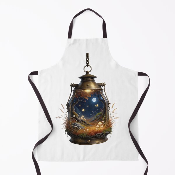 Item preview, Vintage Witchy Lantern – Enchanted Gothic Cottagecore Sticker designed and sold by AillustriaAK.