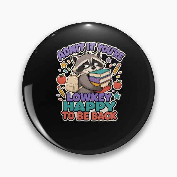 Item preview, Admit It You're Lowkey Happy To Be Back Raccoon designed and sold by snowry.