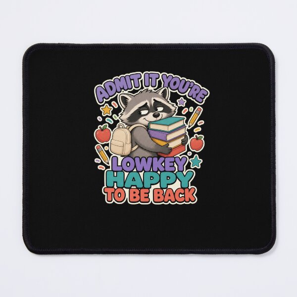 Item preview, Admit It You're Lowkey Happy To Be Back Raccoon designed and sold by snowry.