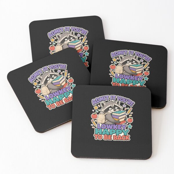 Item preview, Admit It You're Lowkey Happy To Be Back Raccoon designed and sold by snowry.