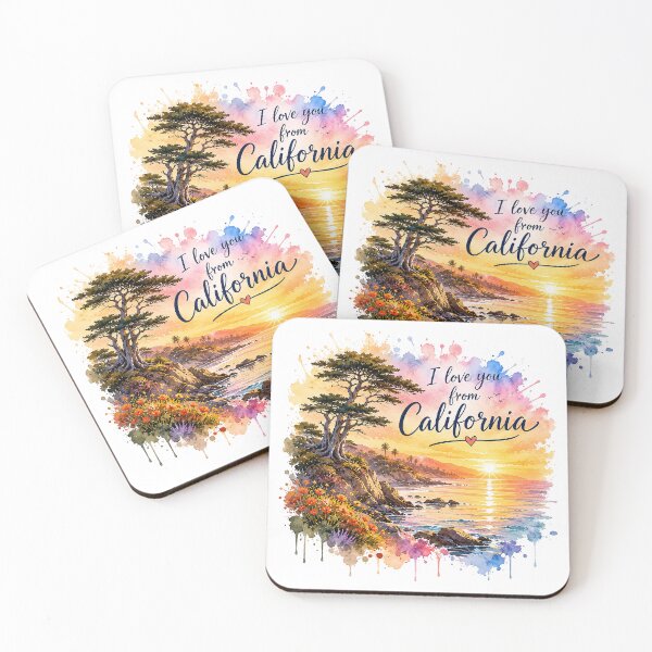 Item preview, Golden Pacific Heart: Love from a California Sunrise designed and sold by BlissBlvdShop.