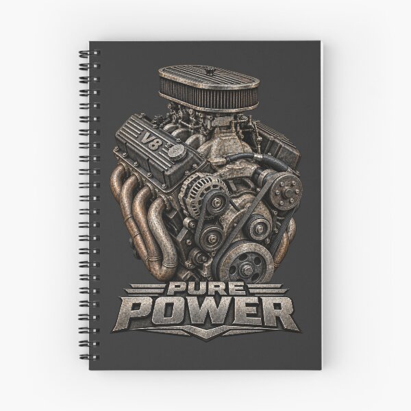 Item preview, Pure Power V8 Engine Car Enthusiast designed and sold by PrintGo26.