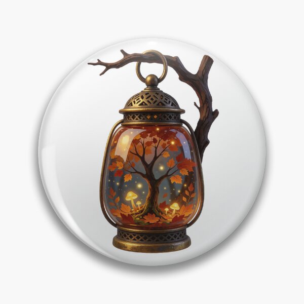 Item preview, Vintage Witchy Lantern – Enchanted Gothic Cottagecore Sticker designed and sold by AillustriaAK.