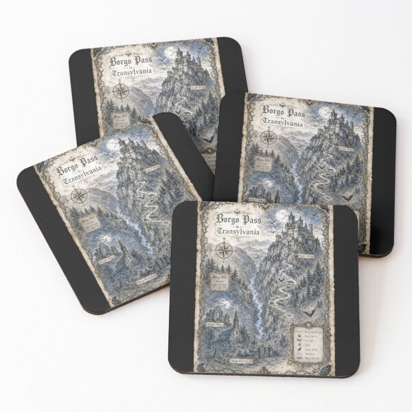 Item preview, Castle Dracula & the Borgo Pass designed and sold by cryolith7454.