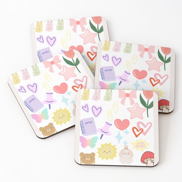 Item preview, Cute Pastel Sticker Collage designed and sold by CreavitebyAlda.