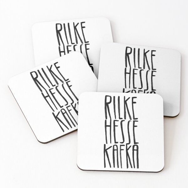 Item preview, Writers, Rilke, Hesse, Kafka designed and sold by badlydrawnbabe.