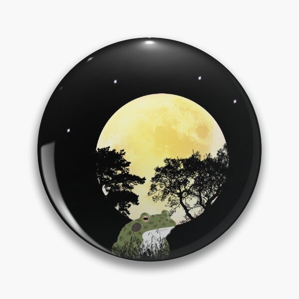 Item preview, Frog in the full moon  designed and sold by Konvero.