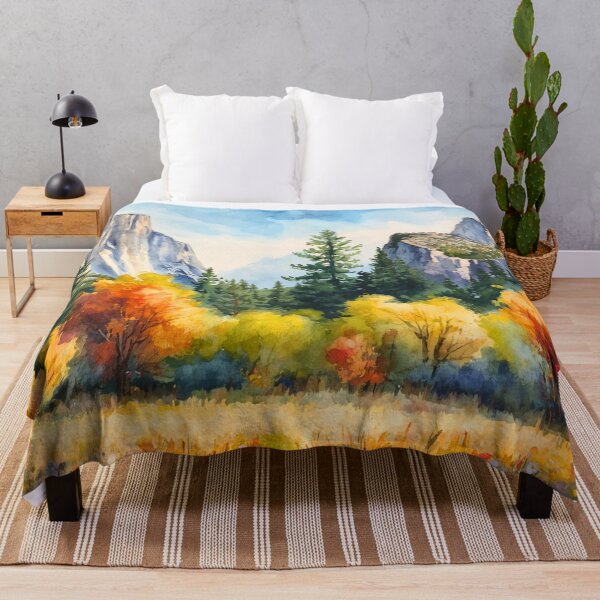 Item preview, Mountain Landscape in Fall designed and sold by Modern-Tropical.