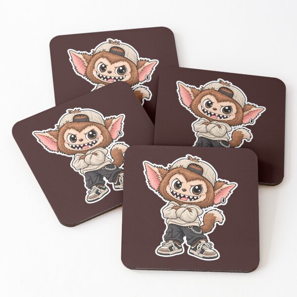 Item preview, Cute Creepy Monster Plush Toy Aesthetic Sticker designed and sold by KawaiiOrbit.