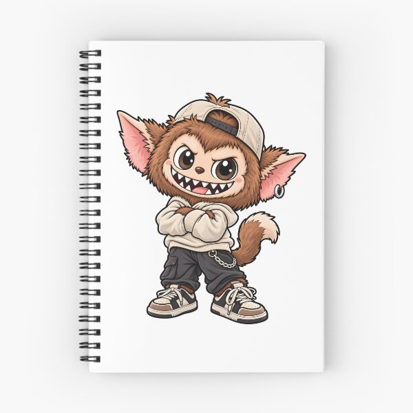 Item preview, Cute Creepy Monster Plush Toy Aesthetic Sticker designed and sold by KawaiiOrbit.