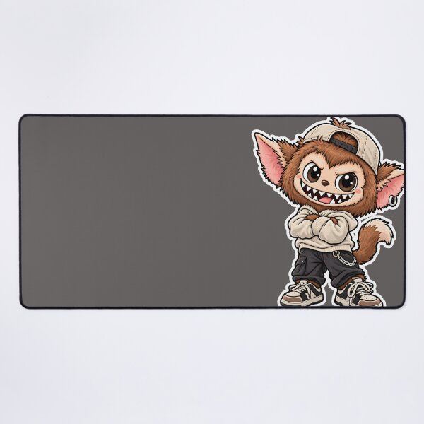 Item preview, Cute Creepy Monster Plush Toy Aesthetic Sticker designed and sold by KawaiiOrbit.