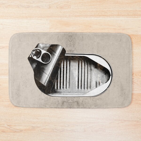 Item preview, Empty Sardine Can Peeled Lid Ribbed Tin Sepia designed and sold by Ghoul Enterprises.