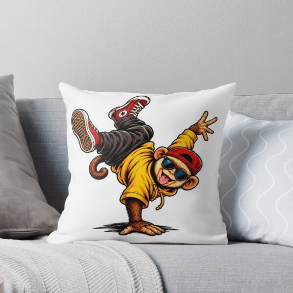 Item preview, Cool Breakdancing Monkey in Urban Streetwear designed and sold by Snurly.