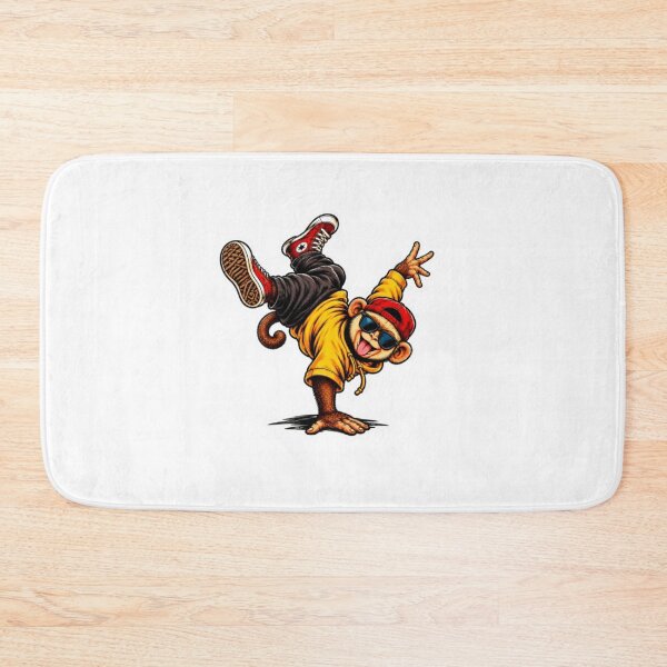 Item preview, Cool Breakdancing Monkey in Urban Streetwear designed and sold by Snurly.
