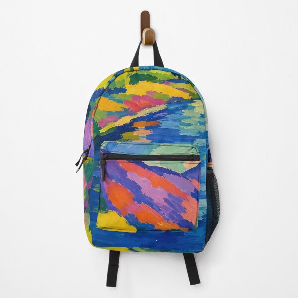 Item preview, Colorful River Landscape – Vibrant Mountain Valley Nature Wall Art designed and sold by GutyzDesignsES.