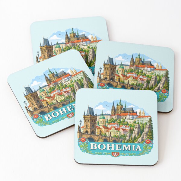 Item preview, Bohemia, Czech Republic - Historic Region designed and sold by Myra365Art.