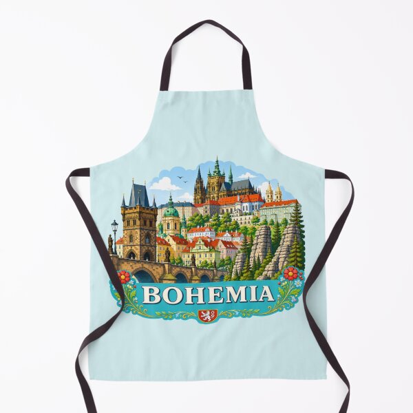 Item preview, Bohemia, Czech Republic - Historic Region designed and sold by Myra365Art.