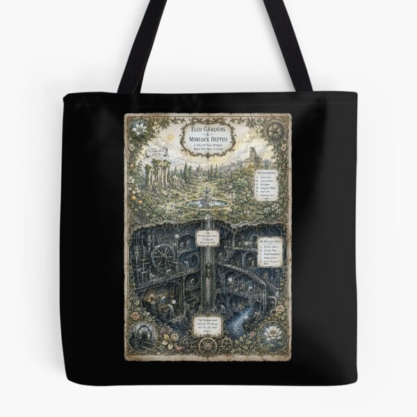 Item preview, Eloi Gardens & Morlock Depths designed and sold by cryolith7454.