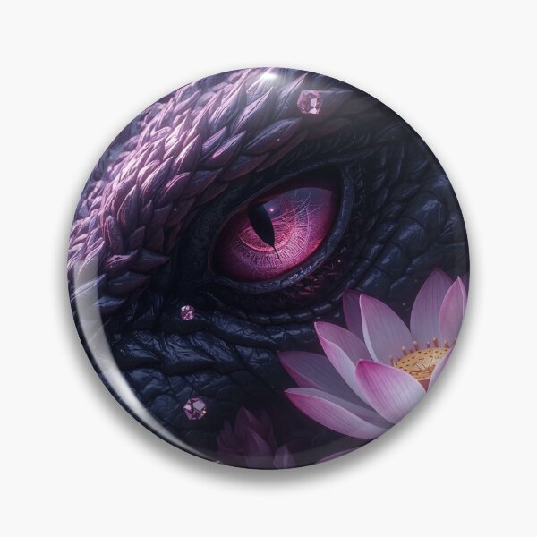 Item preview, Dragon Eye Lotus Flower Art | Gemstone Fantasy Poster | Cosmic Nebula Wall Art designed and sold by EWPrints.