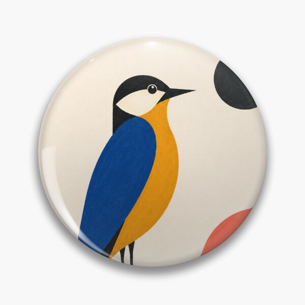 Item preview, The Sentry – Modern Bird Wall Art Poster designed and sold by Filora Atelier | Bird Art.