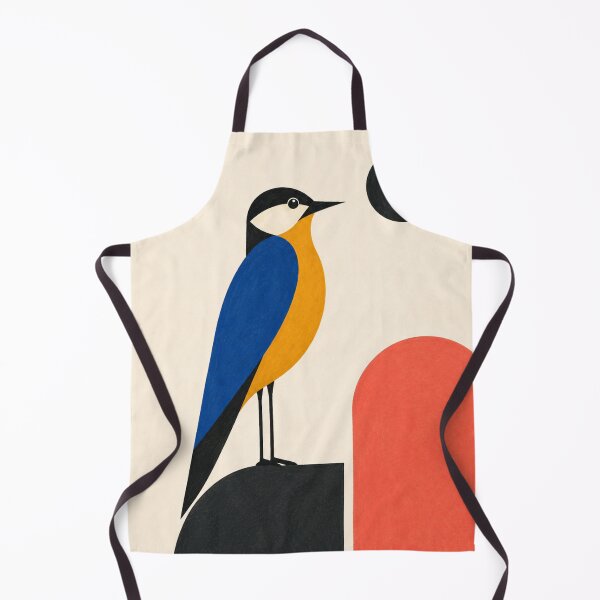 Item preview, The Sentry – Modern Bird Wall Art Poster designed and sold by Filora Atelier | Bird Art.