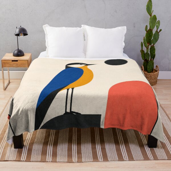 Item preview, The Sentry – Modern Bird Wall Art Poster designed and sold by Filora Atelier | Bird Art.