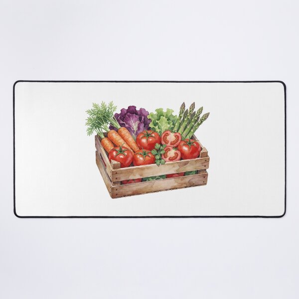 Item preview, Vegetable Harvest Crate Sticker | Garden Harvest designed and sold by AillustriaAK.