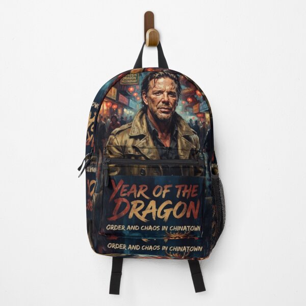 Item preview, Year of the Dragon Crime Thriller Fine Art Tribute designed and sold by Art's Diner.