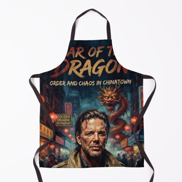 Item preview, Year of the Dragon Crime Thriller Fine Art Tribute designed and sold by Art's Diner.