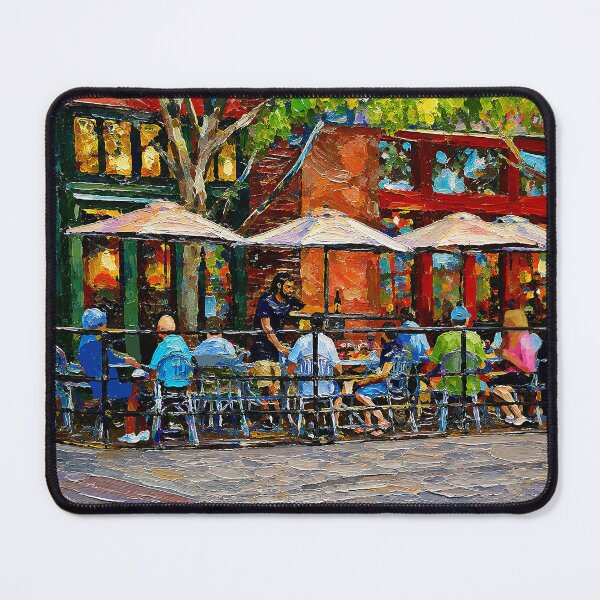 Item preview, The Street Cafe designed and sold by SuperCoolDuds.