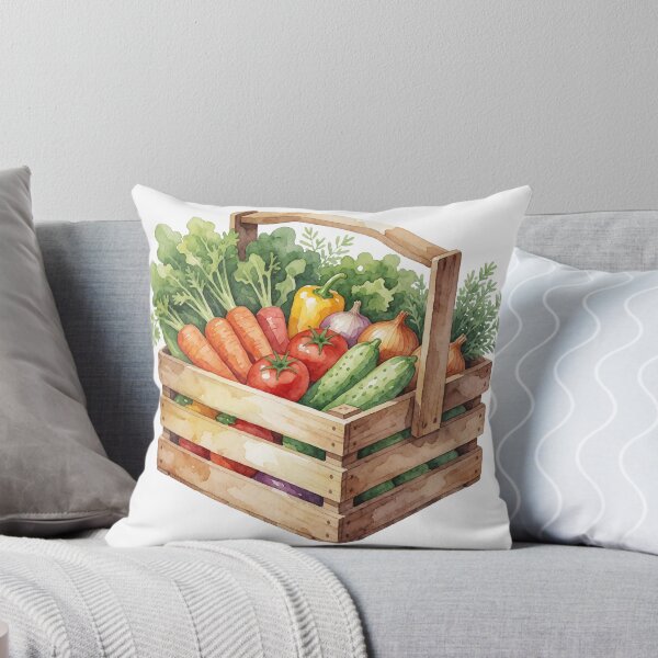 Item preview, Vegetable Harvest Crate Sticker | Garden Harvest designed and sold by AillustriaAK.