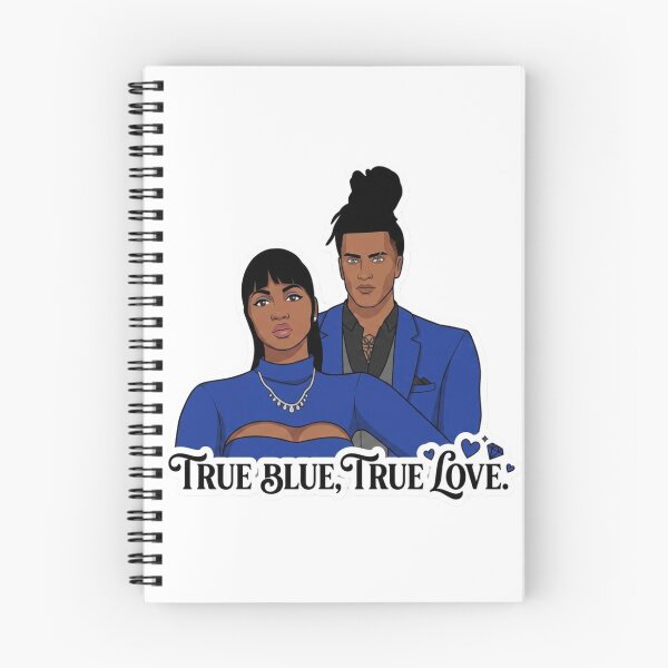 Item preview, True Blue True Love designed and sold by QueenNightLife.