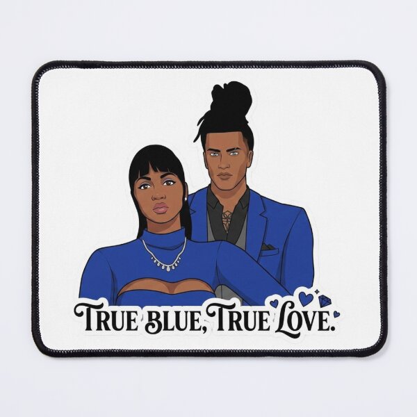Item preview, True Blue True Love designed and sold by QueenNightLife.