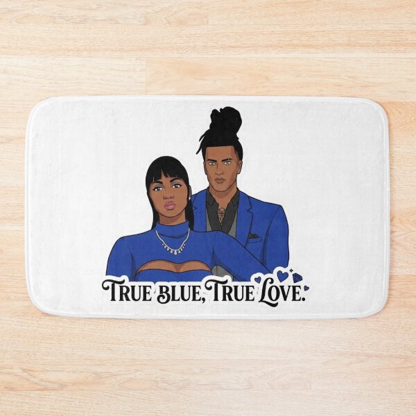 Item preview, True Blue True Love designed and sold by QueenNightLife.