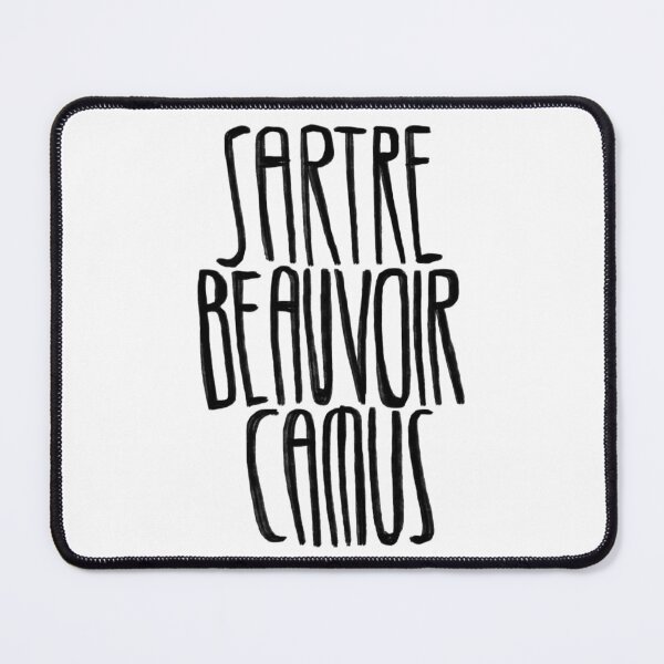 Item preview, Writers, Sartre, de Beauvoir, Camus designed and sold by badlydrawnbabe.