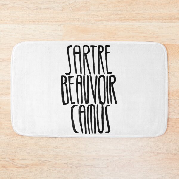 Item preview, Writers, Sartre, de Beauvoir, Camus designed and sold by badlydrawnbabe.