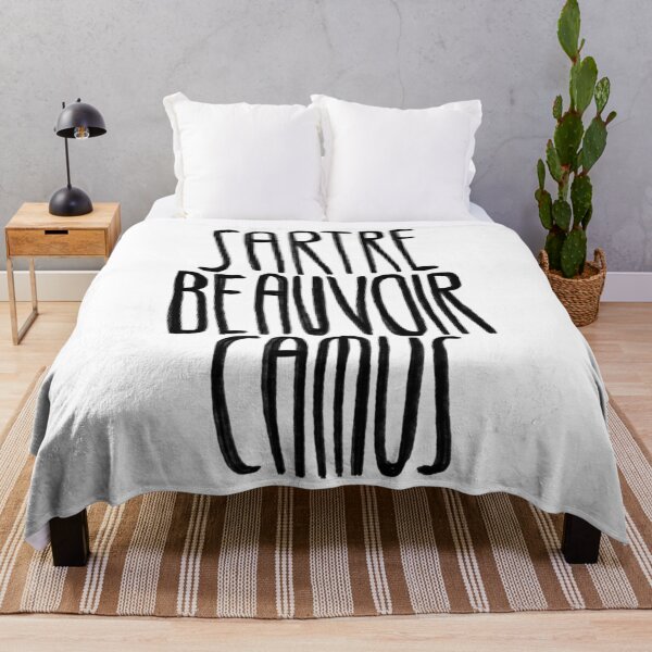 Item preview, Writers, Sartre, de Beauvoir, Camus designed and sold by badlydrawnbabe.