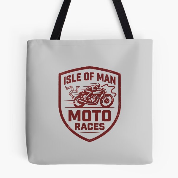 Item preview, Isle of Man Moto Races Vintage Cafe Racer Shield Biker designed and sold by KiwiRider.