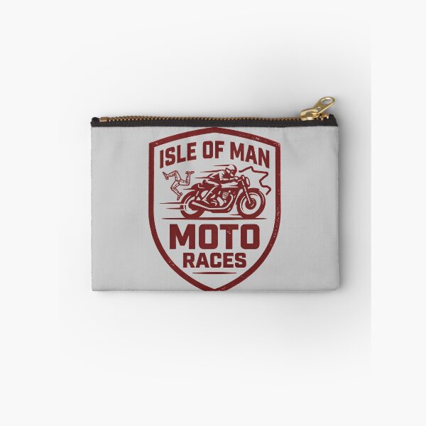 Item preview, Isle of Man Moto Races Vintage Cafe Racer Shield Biker designed and sold by KiwiRider.