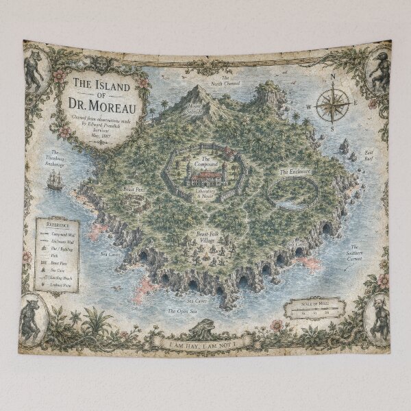 Item preview, The Island of Dr. Moreau designed and sold by cryolith7454.
