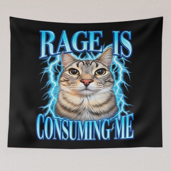 Item preview, Rage Cat designed and sold by MOFAPPAREL.
