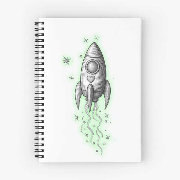 Item preview, Cosmic Love Rocket designed and sold by Happy-Doodles7.