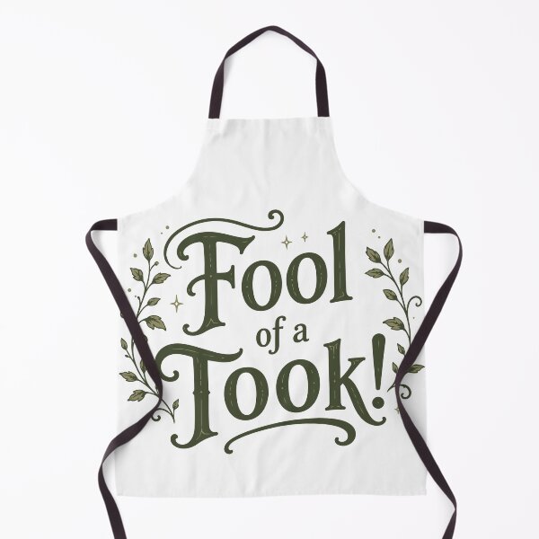 Item preview, Fool of a Took Botanical Fantasy Book Quote designed and sold by pixiedustpaint.