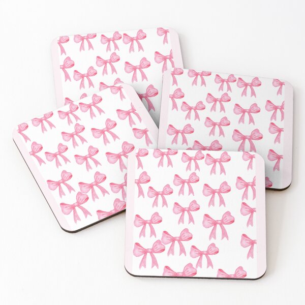 Item preview, Pink Watercolor Bow Pattern designed and sold by CreavitebyAlda.