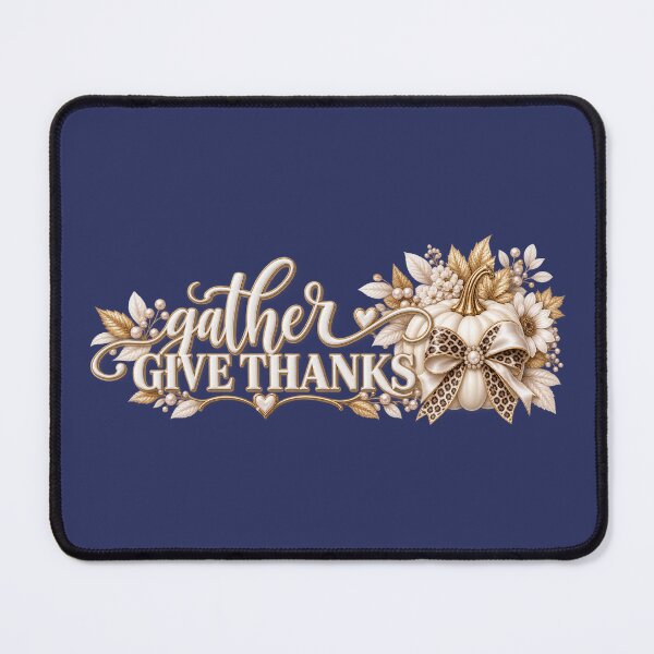 Item preview, Gather Give Thanks – Ivory Leopard Thanksgiving Pumpkin designed and sold by HO•Designs.