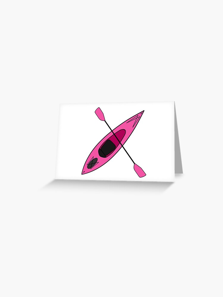 pink kayak